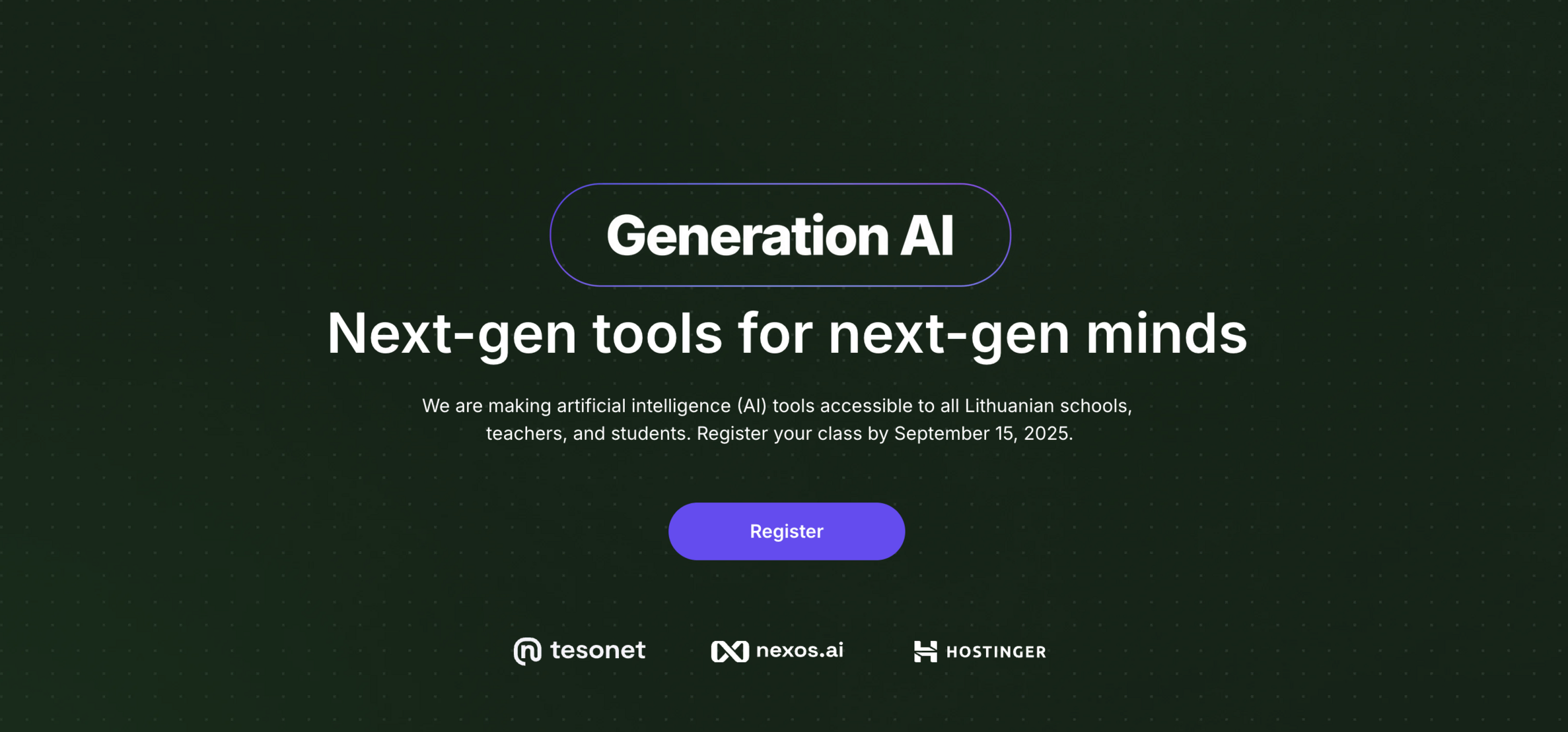 Bringing world-class AI tools to Lithuanian schools