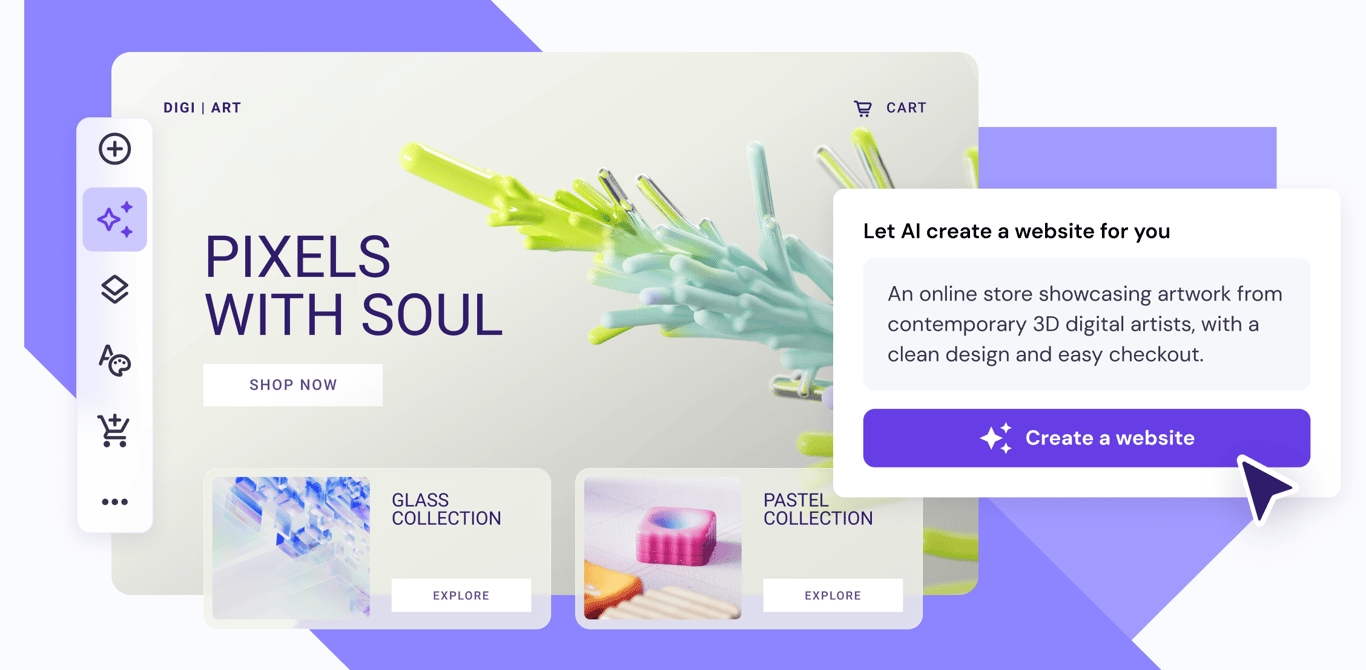 From idea to dream website, before you finish your coffee