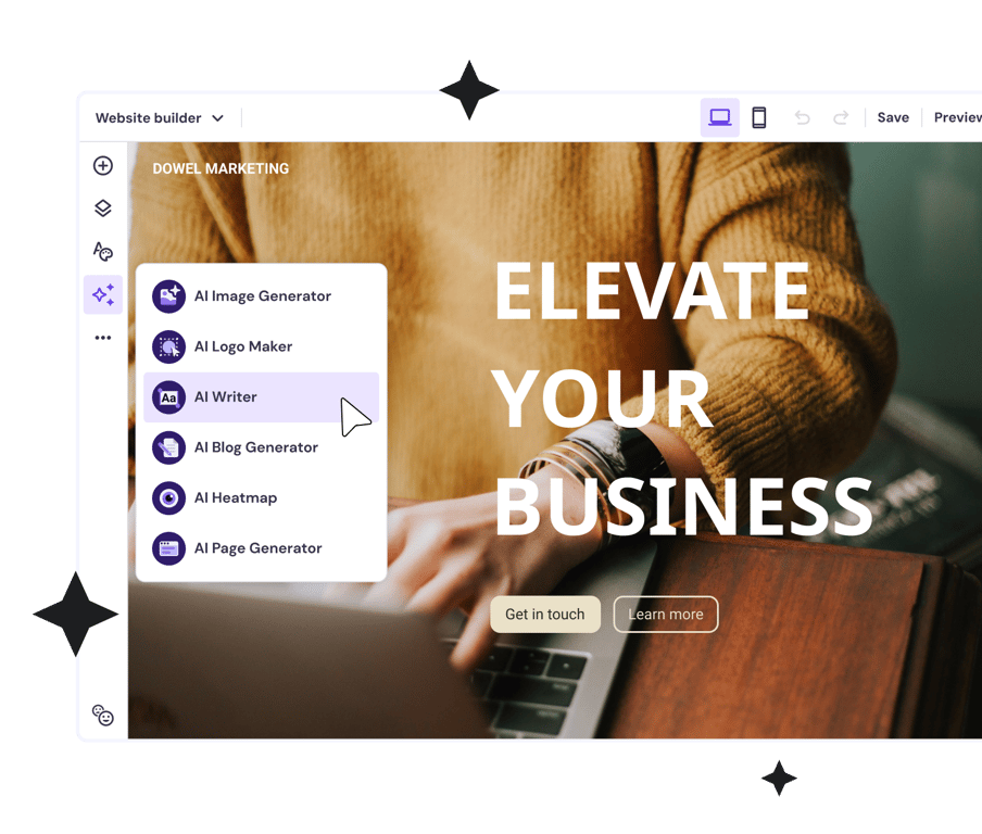 Créez des landing pages plus rapidement grâce à l'IA