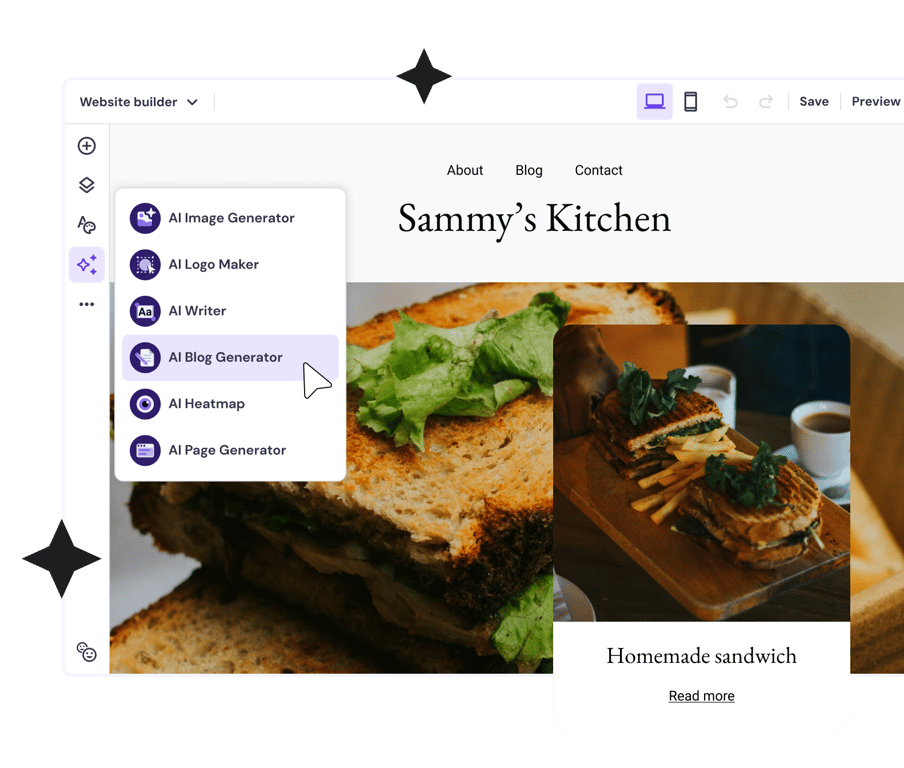 AI-powered blogging made easy