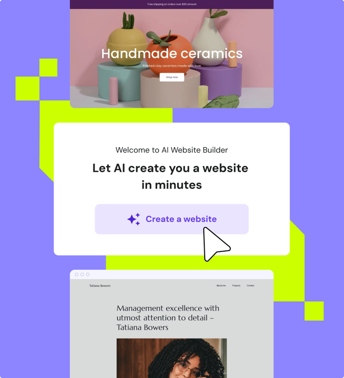 Créez un site web en 3 étapes simples