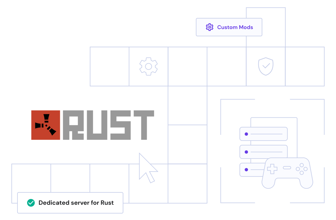 rust hero section