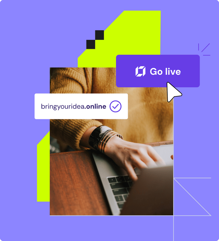 3. Go live