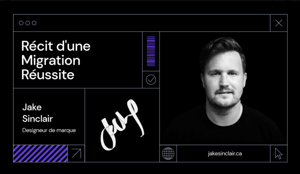 Hostinger assure une migration WordPress complète permettant à Jake de se concentrer sur son portfolio