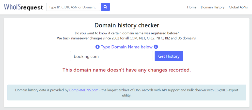 WHOischecker startpagina
