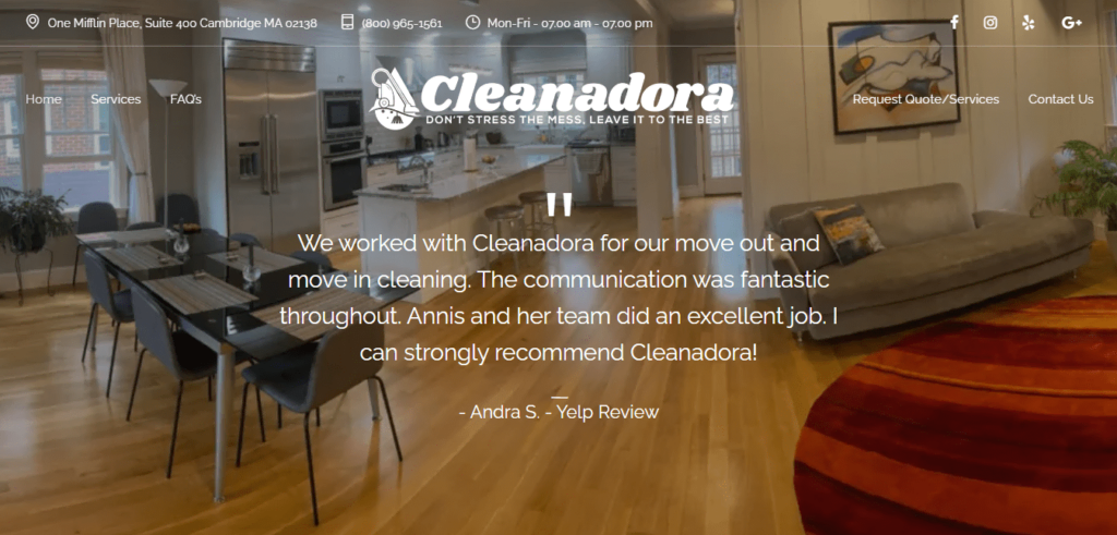 Website Cleanadora