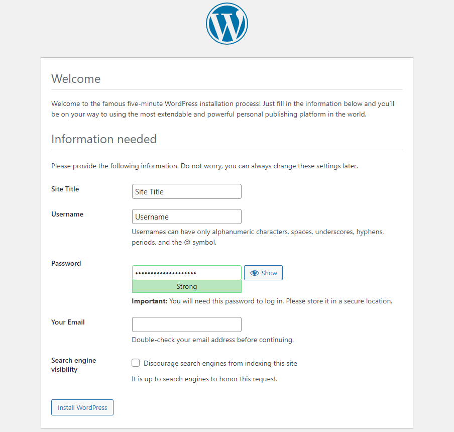 Inloggen op je WordPress site
