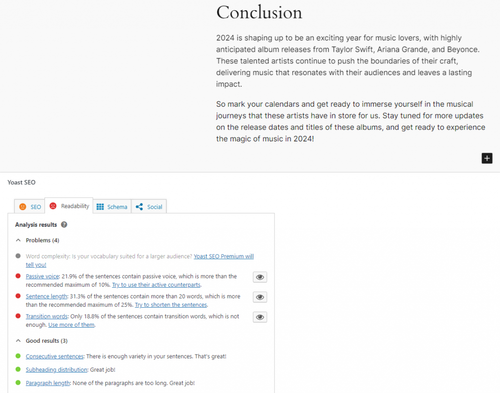 Yoast SEO plug-in
