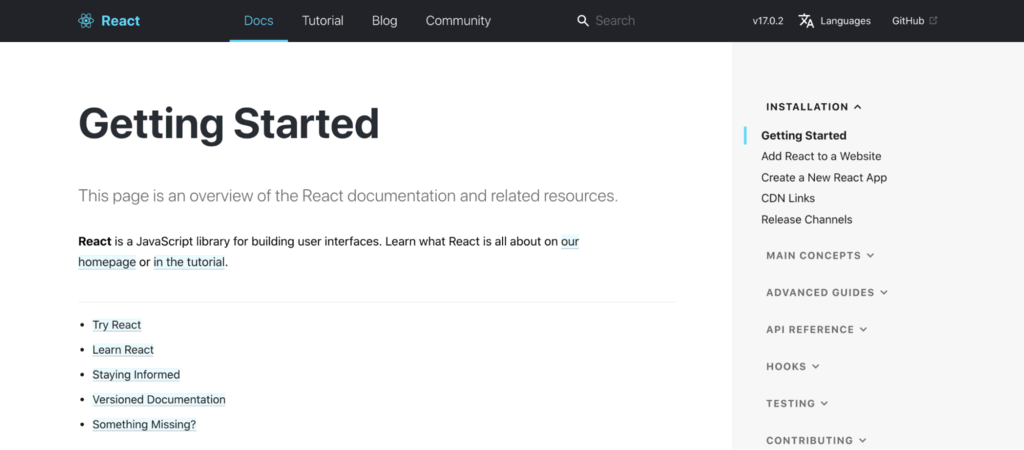 Beginnen met React
