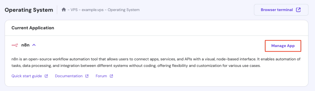 App beheren