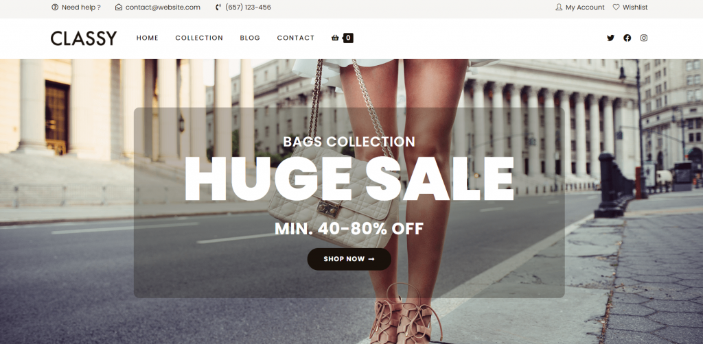 Thème WordPress e-commerce Ocean WP