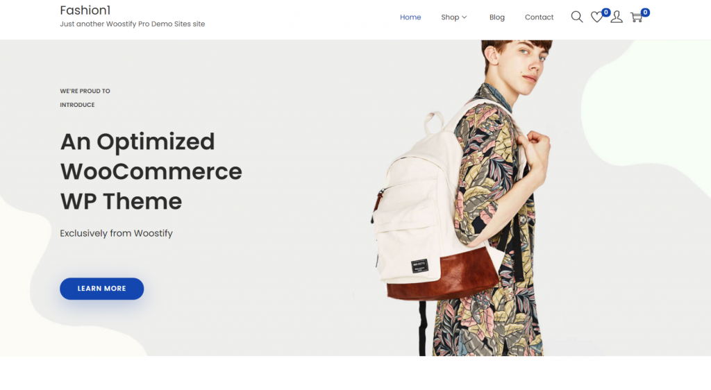 Thème WordPress d'e-commerce woostify
