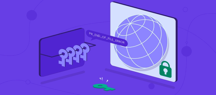 How to fix the PR_END_OF_FILE_ERROR secure connection Error on firefox