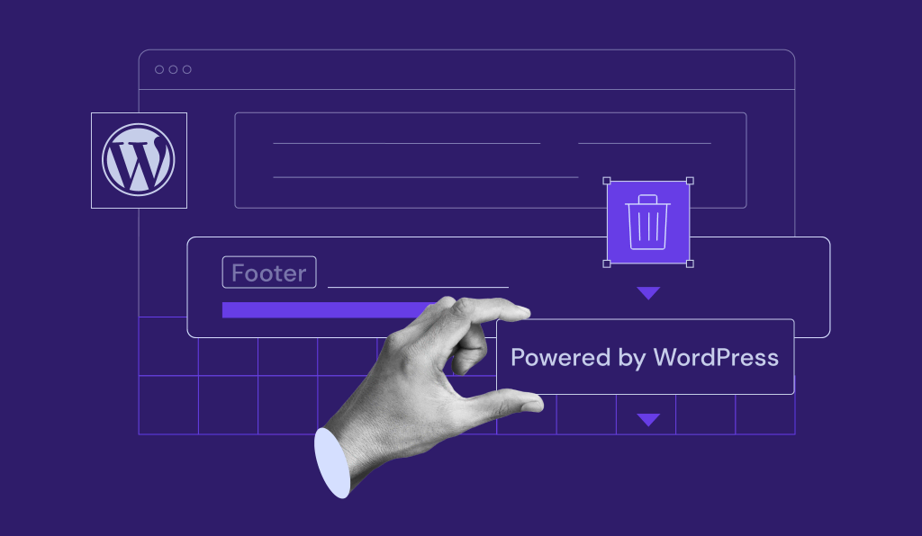 How to remove powered by WordPress from footer