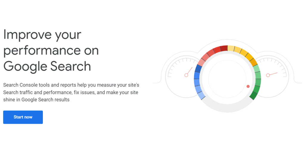 outils-de-gestion-de-sites-web Page d'accueil de Google Search Console