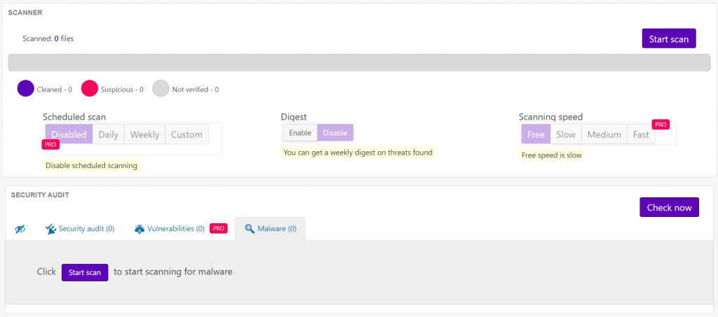 wordpress-scanner Analyse des logiciels malveillants sur Titan Anti-Spam & Security