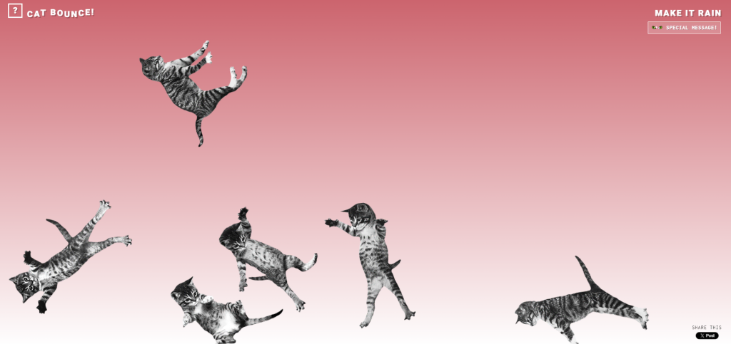site-bizarre Site web bizarre de Cat Bounce