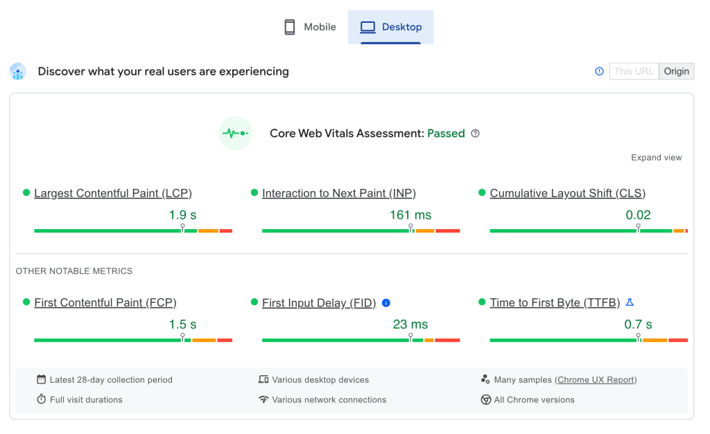 outils-de-gestion-de-sites-web PageSpeed Insights' Core Web Vitals Assessment (évaluation de l'état de santé du site)